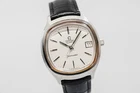 Vintage 1977 OMEGA Seamaster Cal.1315 Quartz Date Silver 38mm Mens Watch  USA