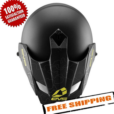 EVS DSHE18VA-VSBK Matte Black T5 Dual Sport Venture Arise Helmet Visor
