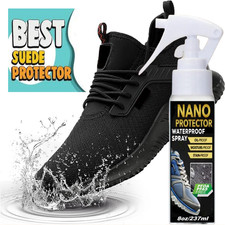 WATER REPELLENT SHOE PROTECTOR SPRAY FOR LEATHER, SUEDE, NUBUCK, STAIN PROOF 8OZ