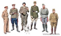 Master Box MB35108 - 1/35 The Generals Of Wwii - Neu