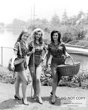 PAT WOODELL LINDA KAYE JEANNINE RILEY "PETTICOAT JUNCTION" - 8X10 PHOTO (BB-372)