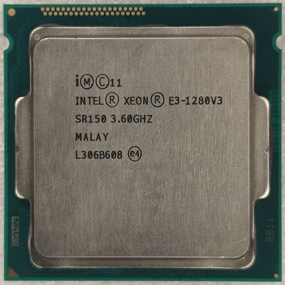 Intel Xeon E3-1280 V3 3.6GHz 4-Core 8MB LGA1150 Server Processor CPU SR150 82W