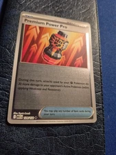 2025 Pokemon Mega Evolutions Reverse Holo Premium Power Pro #124/132