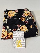 OS One Size Lularoe Leggings Gorgeous Multicolor Floral NWOT New