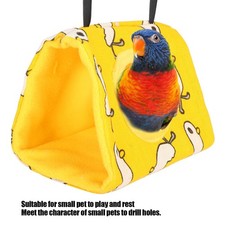 Parrots Hammock Pet Bird Hanging Sleeping Bed Warm Flannel Playing Cave House