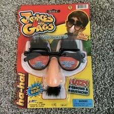 Comical Lightweight Disguise Glasses - Perfect for Kids' Costumes  Pranks