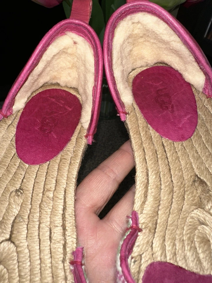 Эспадрильи женские UGG Libby Serape размер 5 холщовый верх подошвы эспадрильи - Изображение 3 из 4