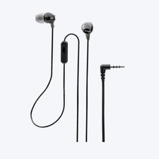 Sony MDR-EX15AP In-Ear Earbud with Microphone - Black MDREX15AP/B 