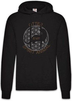 Otter Is My Spirit Animal Herren Hoodie Native American Indianer Wildlife lontra