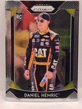 2019 Panini Prizm Racing RC #6 Daniel Hemric NASCAR Card Rookie Card 
