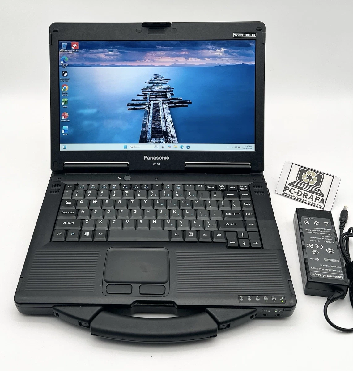 Panasonic Toughbook CF-53 MK4 I5 SSD 512 Go RAM 16 Go Tactile Azerty