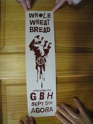Whole Wheat Bread Poster G B H GBH Sept 5th
