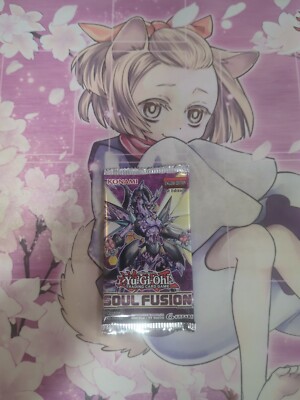 Yugioh 2017 Soul Fusion 1st Edition Booster Pack Factory Sealed Free Shipping 