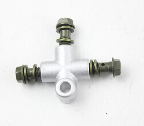 10MM Hydraulic Brake Hose Line 3 Way Banjo Adaptor Spliter ATV Quad Go Kart