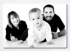 Personalised Custom Floating Aluminium Metal Wall Art Photo Print. Frame. Canvas