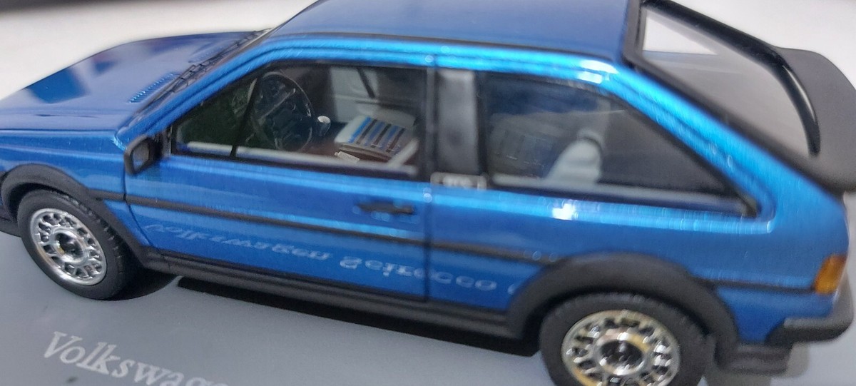 VW Volkswagen Scirocco II GTX 16V Blue Met. 1986 1:43 Neo