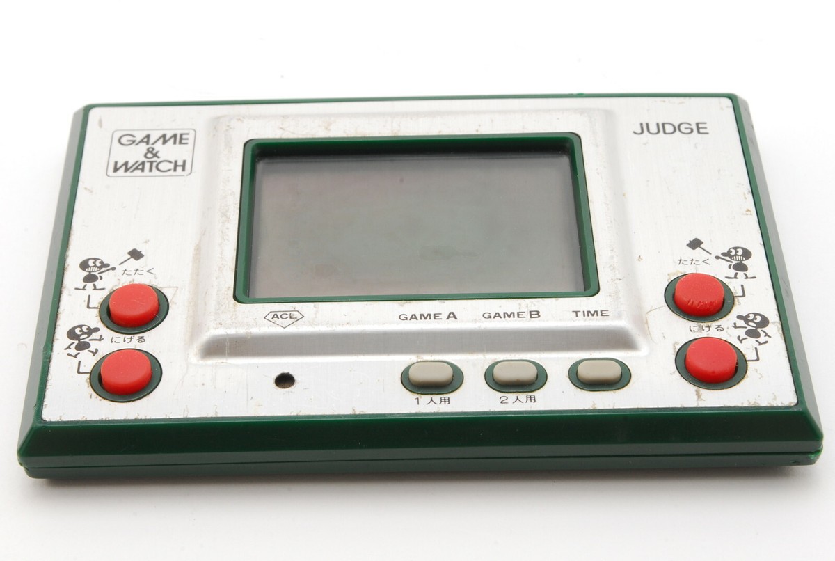 ゲームウォッチ　JUDGE GAME&WATCH ゲームウォッチ JUDGE ジャッジ ジャンク品 - メルカリ