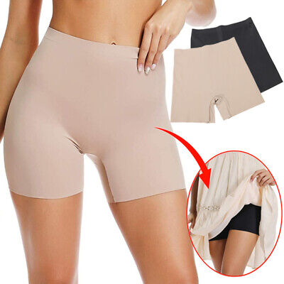 Women Slip Shorts for Under Dress Skirts Anti Chafing Underwear Boxer  Boyshorts 