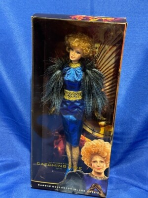 Barbie Black Label Collector Hunger Games Catching Fire Effie 2013 Mattel NRFB