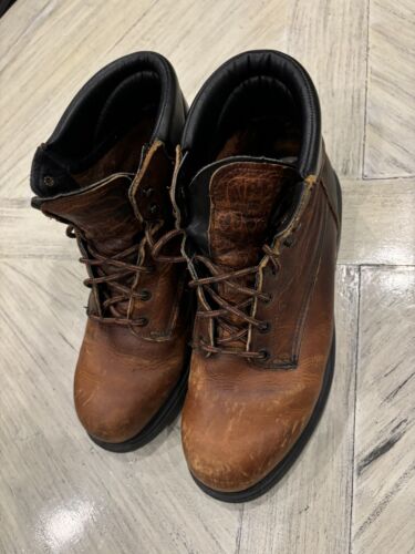 Vintage Red Wing Ankle Boots Men's 10EE Brown Leather USA Made - Picture 6 of 9