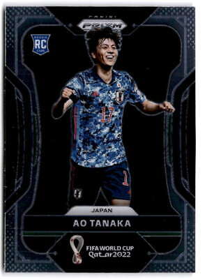 2022 Panini Prizm FIFA World Cup Qatar #130 Ao Tanaka RC 2022 Panini Prizm FIFA World Cup Qatar #130 Ao Tanaka RC