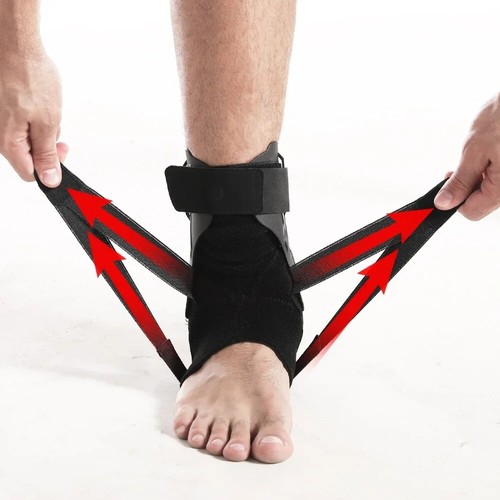 Women Men Ankle Brace Compression Sprain Support Plantar Fasciitis Stabilizer US - Picture 11 of 16
