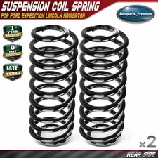 2x Rear Left & Right Coil Springs for Ford Expedition 1997-2002 V8 4.6L V8 5.4L