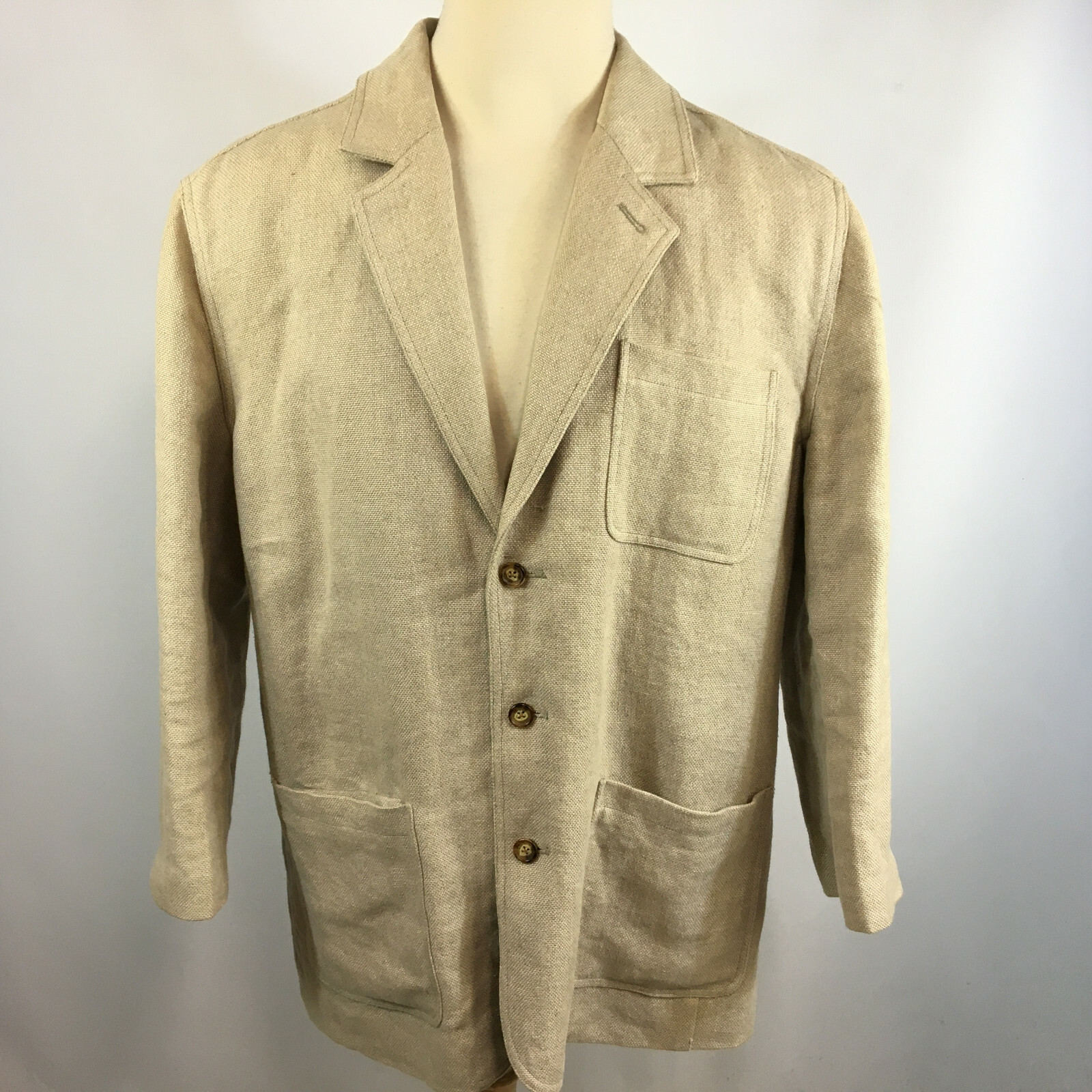 Mens Orvis Fly Fishing Safari Guide Sports Coat Blaze… Gem
