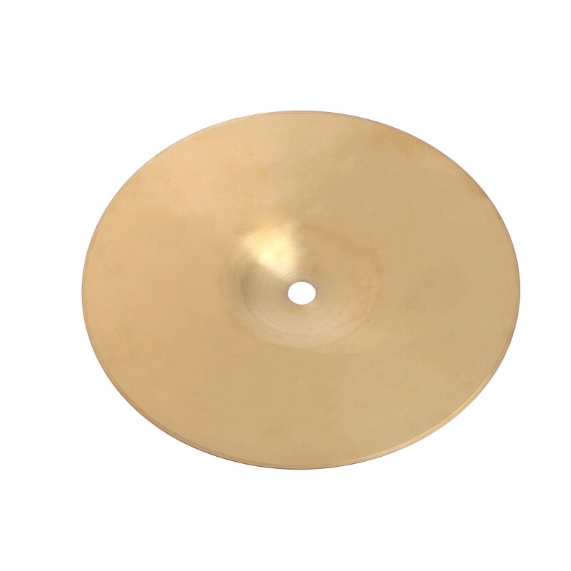 Cymbales De Batterie En Laiton 8" - Splash/Crash/Hi-Hat - Pour Débutants Et Pros, Son Clair Et Brillant