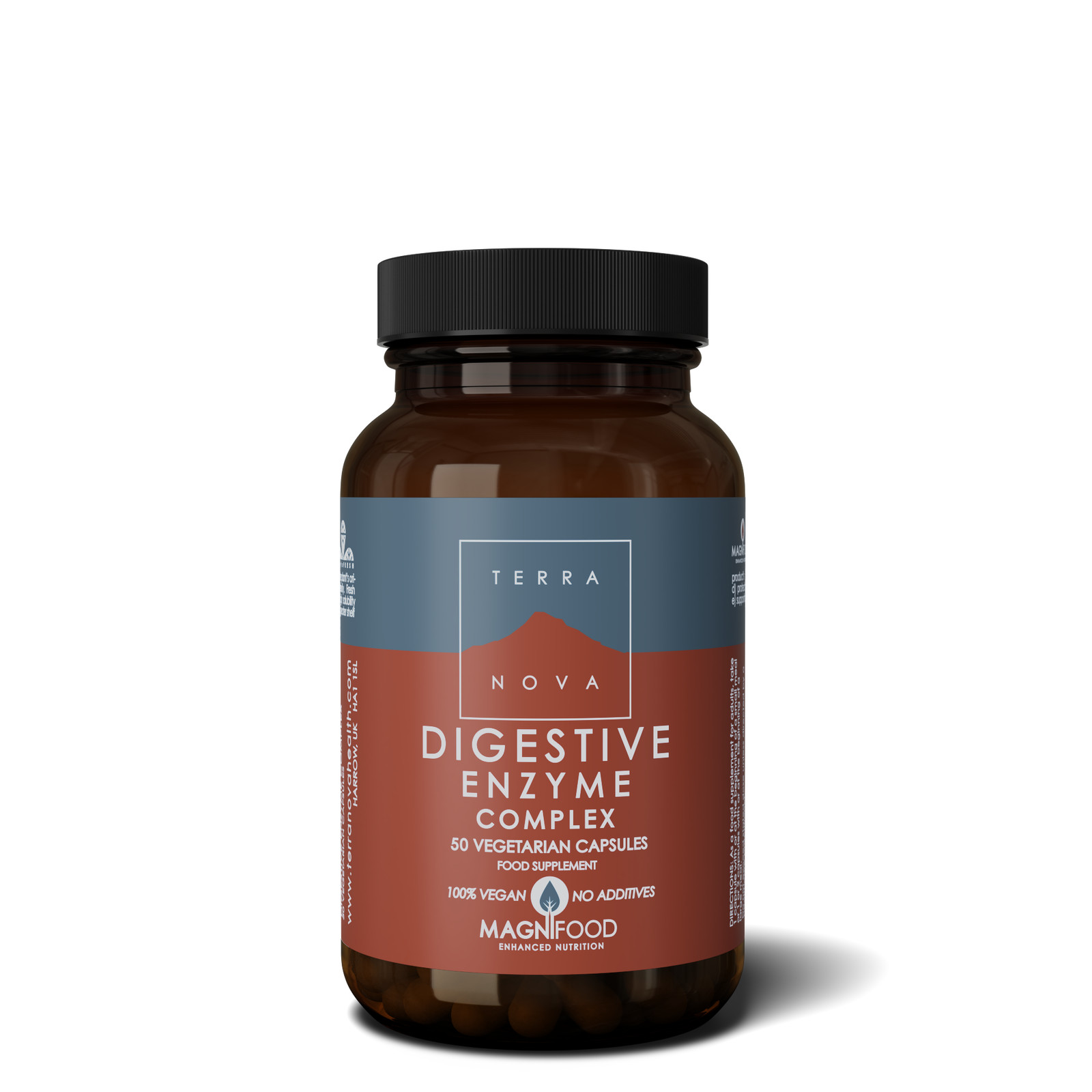 Terranova Digestive Enzyme Complex 50 Veg Capsules