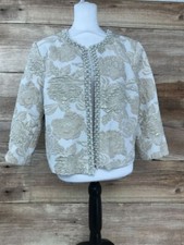 Together Cream And Peach Crop Jacket