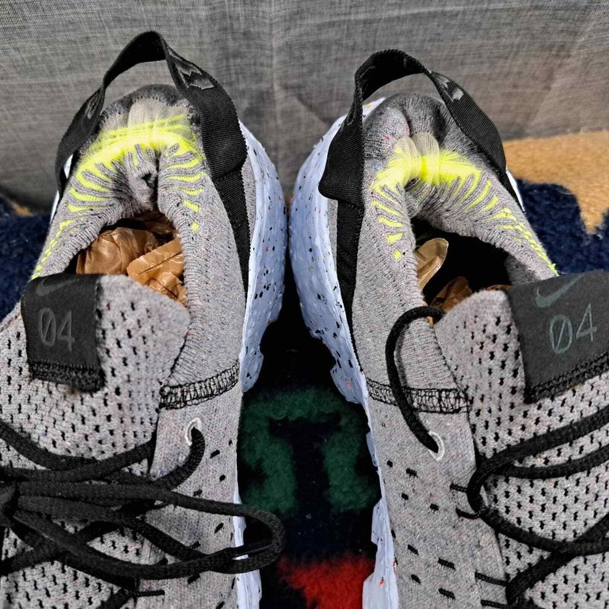 Nike Space Hippie 04 | Grey Volt | CD3476-001 US Women's Sz