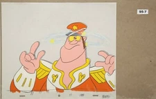 Back To The Future Original Production Drawing And Cel 95-7 Used Cond.