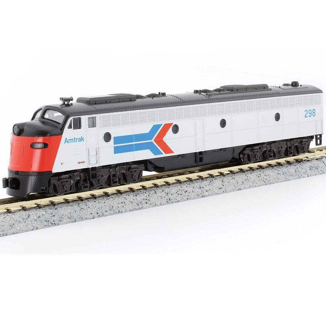 NEW Kato EMD E8A Amtrak Phase I Locomotive with Passenger Pilot N