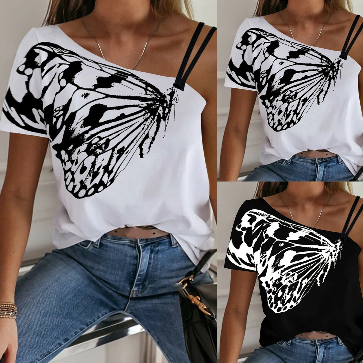 Butterfly Printed Shirt
