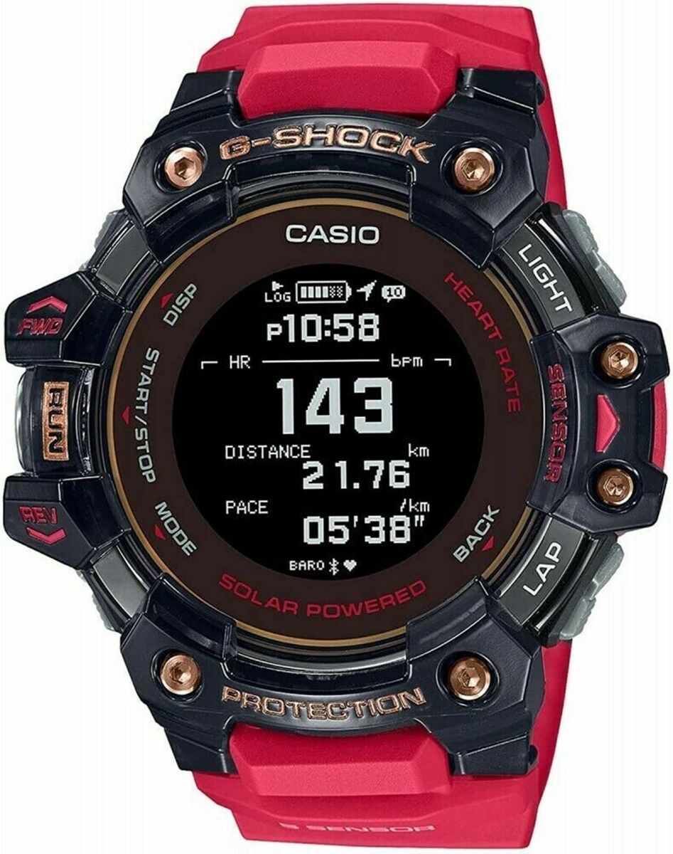 CASIO Watch G-SQUAD GBD-H1000-4A1JR Men's Red | eBay CASIO Watch G-SQUAD GBD-H1000-4A1JR Men's Red | eBay
