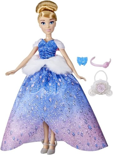 Hasbro Disney Principessa Cenerentola 10 Combinazioni Abiti Bambola Idea Regalo - Foto 7 di 8