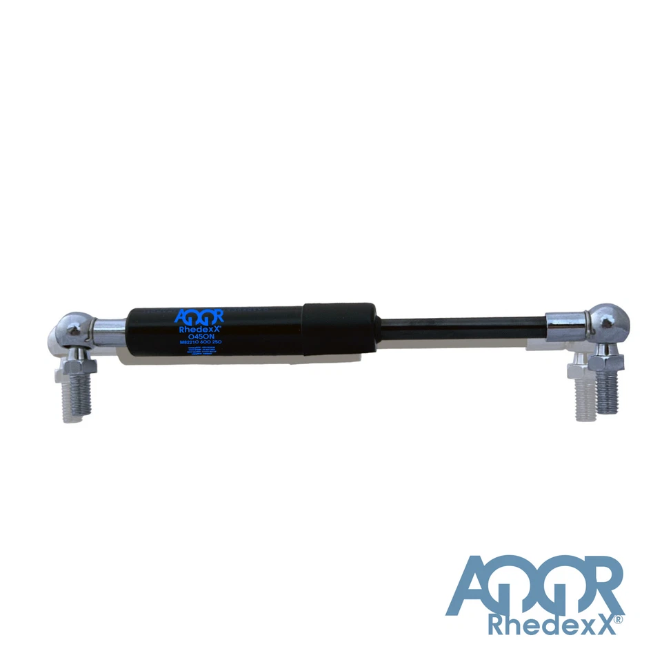 Gasdruckfeder Gasdruckdämpfer Kugelkopf Winkelgelenk 200MM-1.100MM | 100N-1.250N - Bild 3 von 4