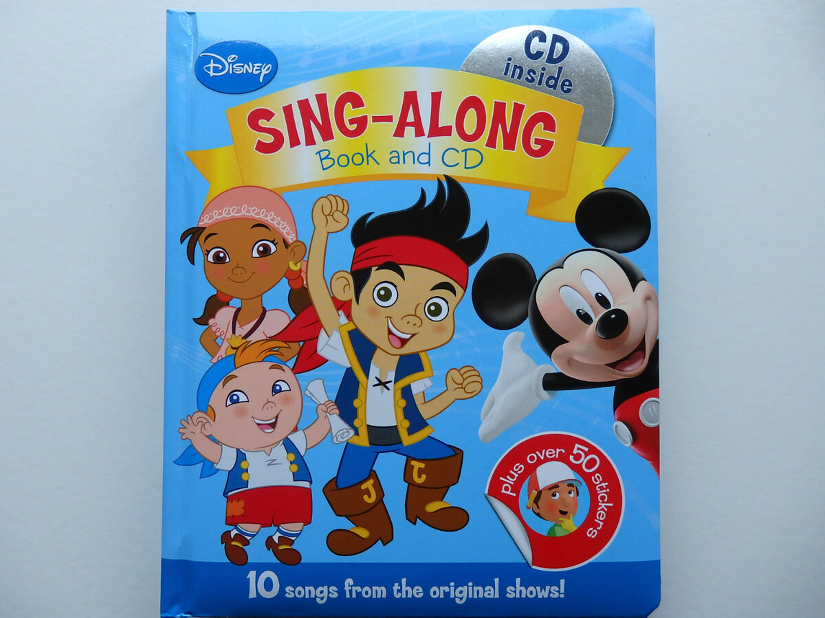 Disney Sing-Along Book & CD ~ Disney Junior Friends