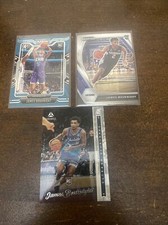 James Bouknight 2021/22 Playbook Rc 21/22 Prizm Draft Rc & 21/22 Luminance Rc