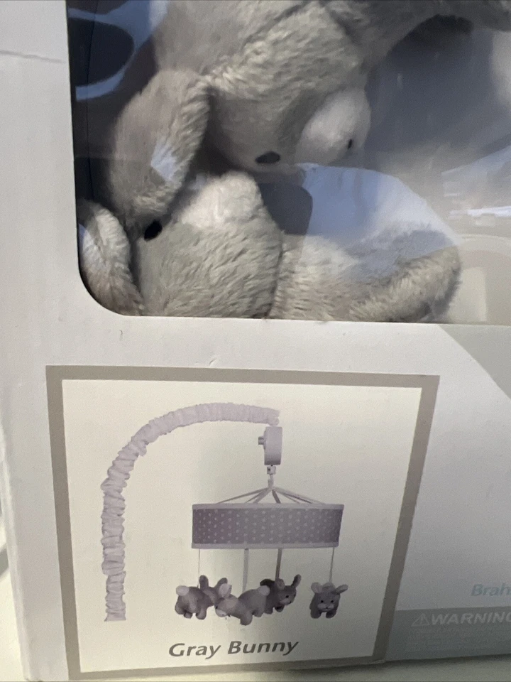 Trend Lab Bunny Cuna Musical Móvil Foto 3 de 4