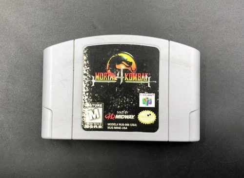 Mortal Kombat 4 (Nintendo 64, N64) Game Cartridge Only