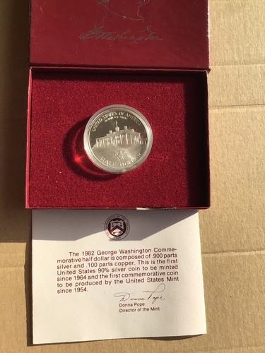 1982 George Washington Commemorative Half Dollar United States Mint