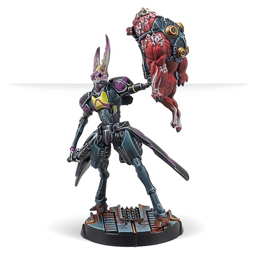Freelance Operator Samsa Plasma Rifle Infinity Corvus Belli Tabletop Miniaturen - Bild 4 von 7