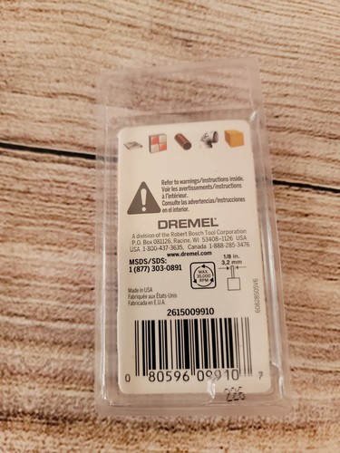 Dremel 9910 High Speed Cutter Tungsten Carbide Cutter Sealed OEM (Lot of 5) - Picture 3 of 3