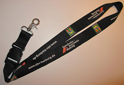 Eisenbahn-Bauverein EBV Harburg Schlüsselband Lanyard NEU (Z17)