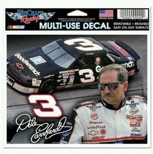 DALE EARNHARDT MULTI-USE DECAL 5X6 NASCAR PERFECT FOR CAR WINDOWS