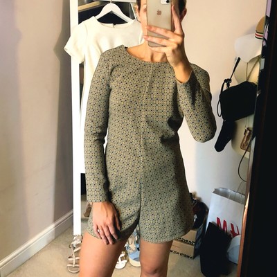 playsuit with long back