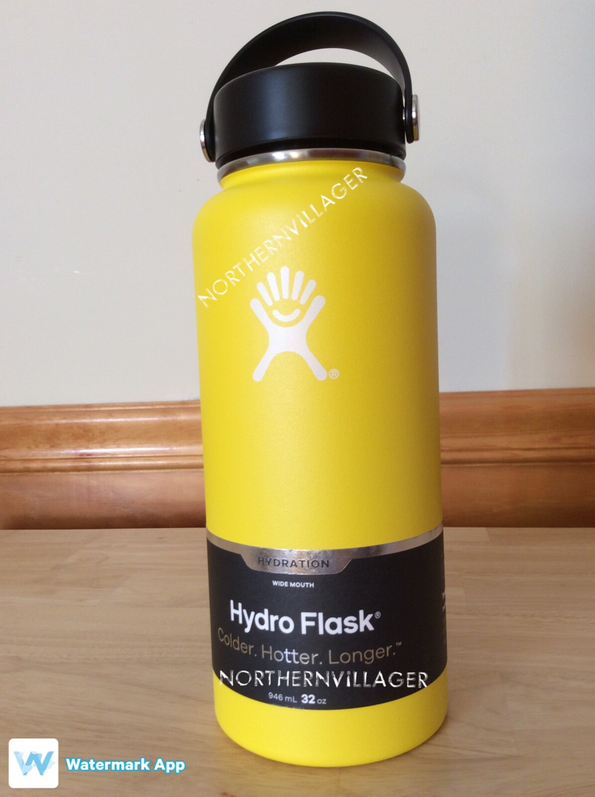 lemon hydro flask 32 oz