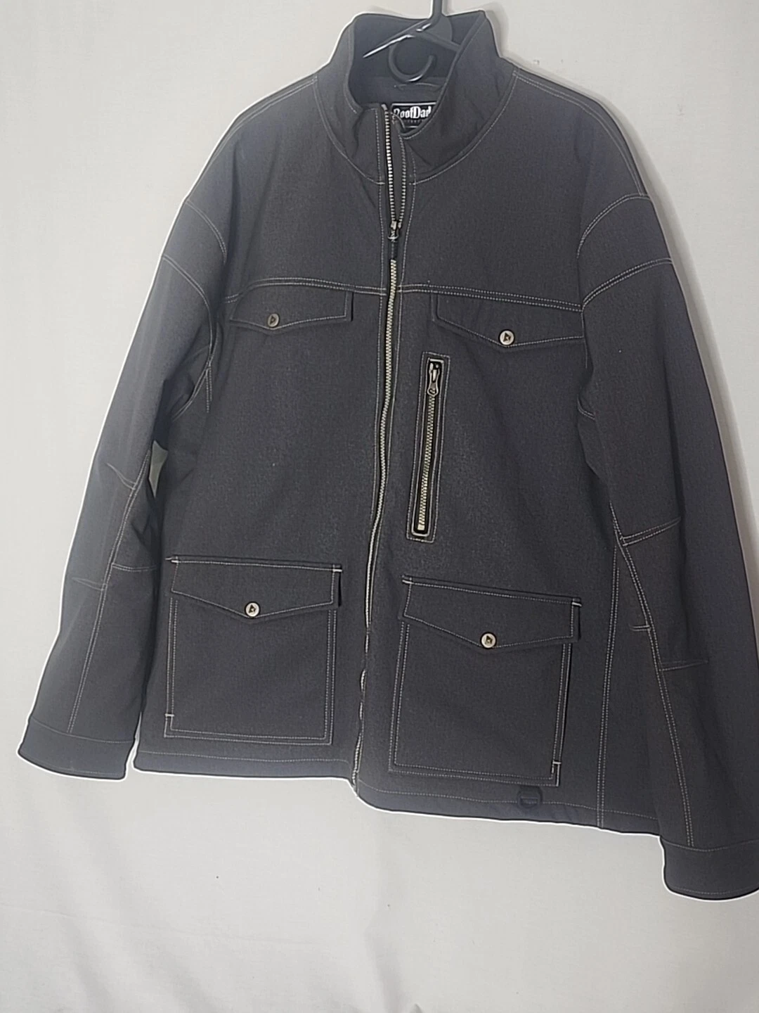 Men's Jacket BOOT DADDY Jacket Black Size XXL